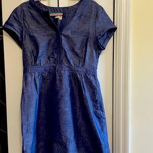 Boden dress denim look lightweight